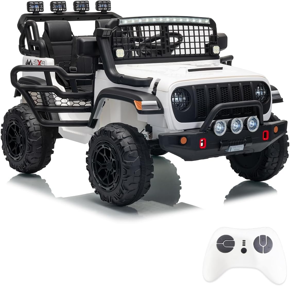 MaxSoldIt™️ 24V 2 Seats Kids Adventure Ride for Kids with Remote Control